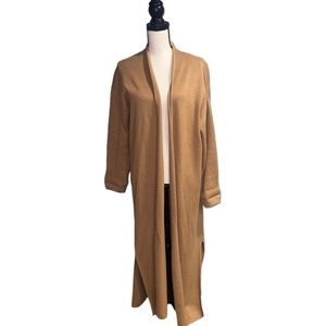 Banana republic- Tan long cardigan